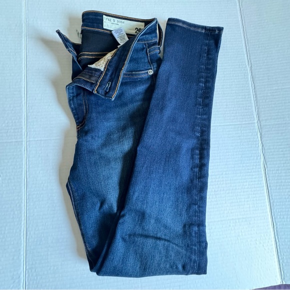 Rag & bone Nina High Rise Skinny Jeans Size US 26 - Picture 8 of 14